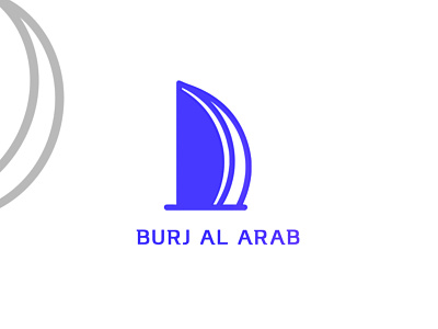 Burj Al Arab Branding branding design logo minimal