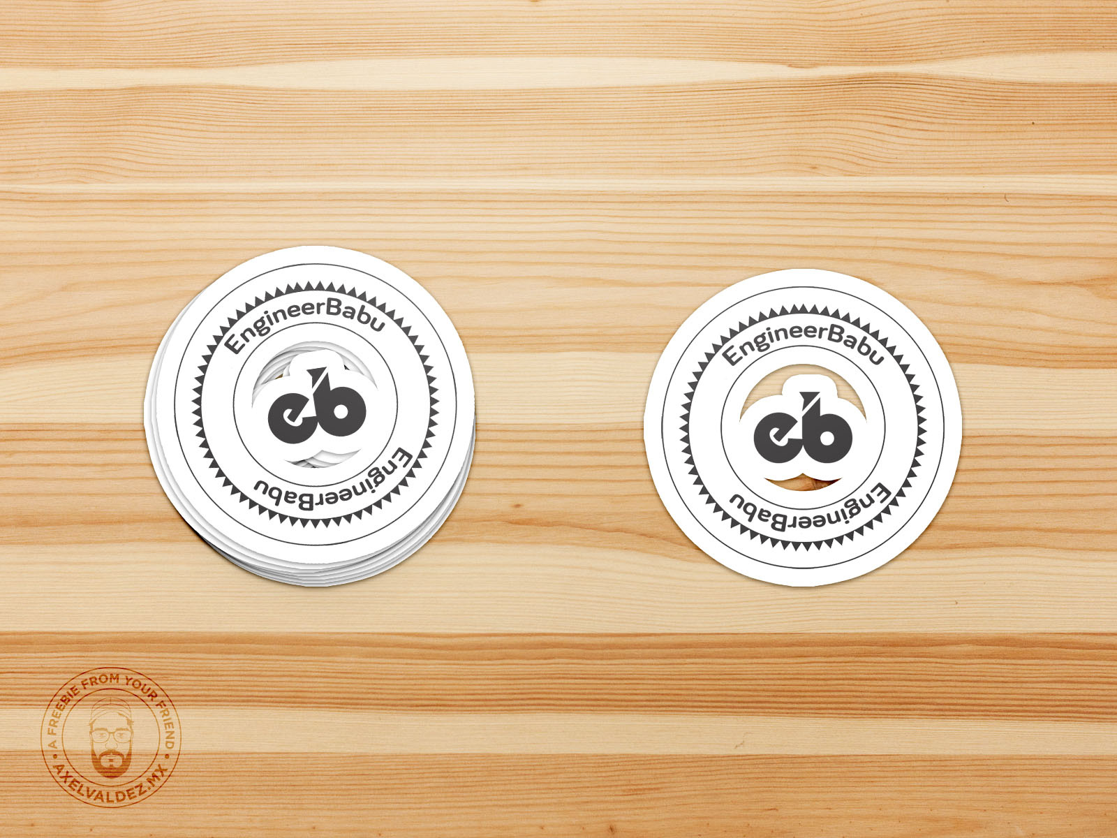 Stamp Circular Sticker by Purva on Dribbble