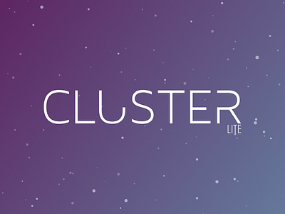 Cluster LITE logo cluster project