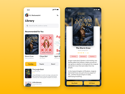 A book Library App