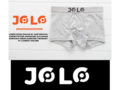 JOLO boxer LOGO blue boxer brand brand design brand identity branding branding design graphic graphic design graphic design graphicdesign graphics j logo logo logo design logodesign logos logotype underwear