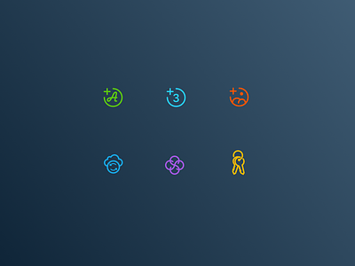 Focus Icons - Extras backgrounds colors extras focus focusapp fonts icons ios security sync
