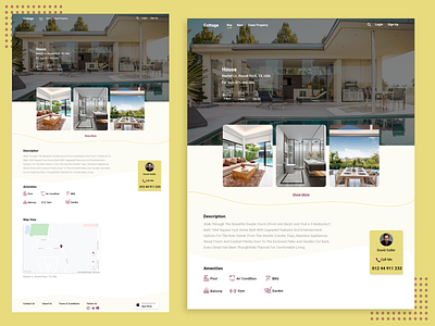real estate web animation design icon logo minimal typography ui ux web website