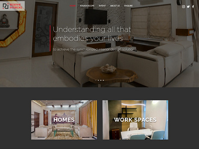 Screenshot 2020 01 02 Redefine Interiors Transforming Spaces 2 ui ux webdesign website redesign
