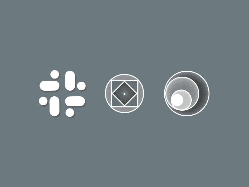 Loading loop animation app design flat icon logo minimal ui ux web