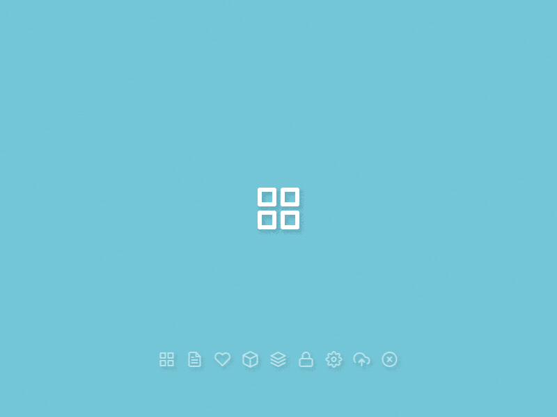 Icons Morphing app design flat icon lines logo ui ux web website