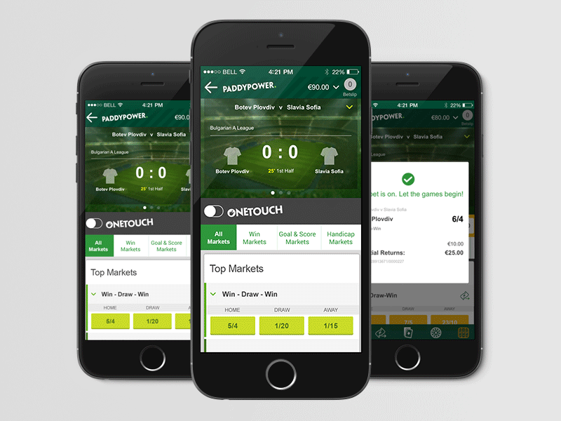 Paddy Power One Touch betfair paddy power sportsbook