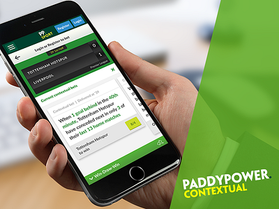 Paddy Power Contextual betfair paddypower personalisation sportsbook