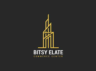 Bitsy Elate building logo house logo logo minimalist real estate logo