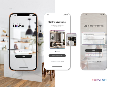 Sign up for app mobile: Smart Home