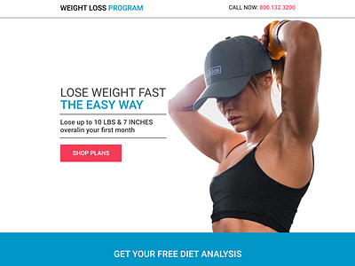 Fitness website design