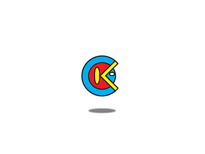 C and K logo c k letter logo simple