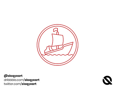 Classic Ship art branding classic design icon illustration logo ocean sea ship ux water