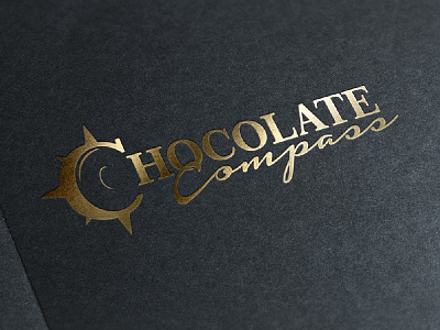 Chocolate Compass Logo brand development branding chocolate chocolate compass design logo louisiana