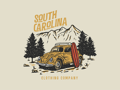 South Carolina vector clothing vintage