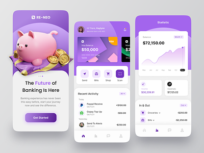 RE-NEO Mobile Banking App
