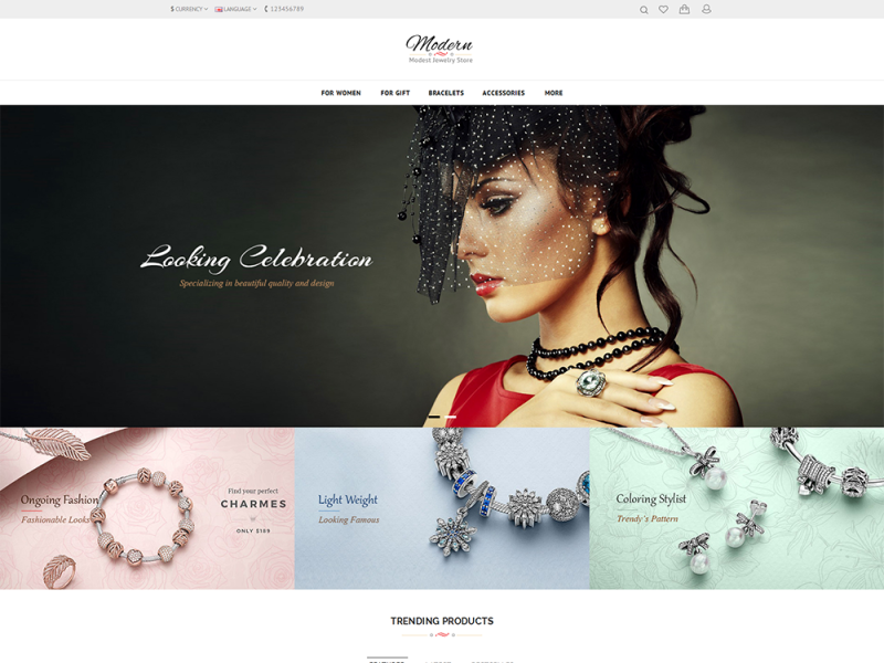 Modern Boutique Website Design & Development by Mirza Usama Ahmad on ...