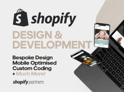 SHOPIFY DESIGN & DEVELOPMENT / DROPSHIPPING STORE 3d animation branding business cards design graphic design icon illustration logo motion graphics ui
