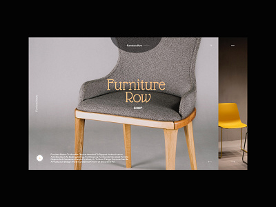 eCommerce Furniture Design design ecommerce ecommerce design furniture layout minimal photography product page ui web design whitespace