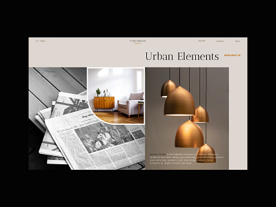 Urban Elements I Interior Design