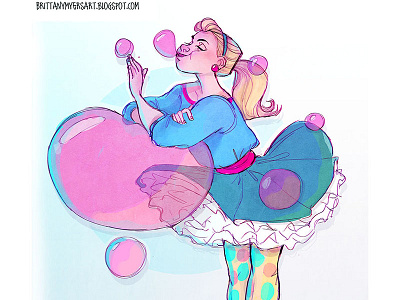 Bubblegum characterdesign