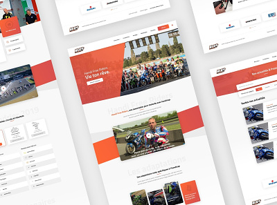 Handi Free Riders Website association development moto motorsport webdesign