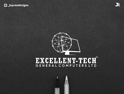 Excellent tech branding design graphic design logo logo design minimal ux