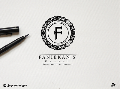 Faniekan branding design graphic design logo logo design minimal vector