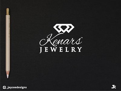 Kenars Jewelry Store branding design graphic design logo logo design minimal vector