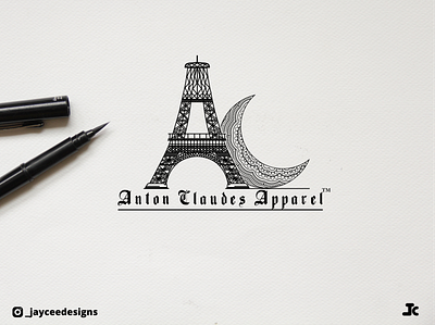 ANTON CLAUDES APPREL branding design graphic design logo logo design logoawesome logodesign logoinspiration minimal vector
