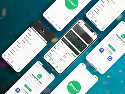 FIVER REDESIGNED APP VERSION (UIUX) branding graphic design ui uiux uiux courses uiux tutorial user experience user interface user interface design ux