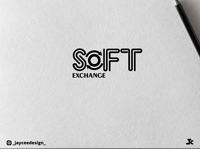 SOFT EXCHANGE branding design graphic design illustration logo logo design minimal ui ux vector