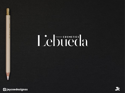 L'ebueda cosmetics branding design graphic design illustration logo logo design minimal vector