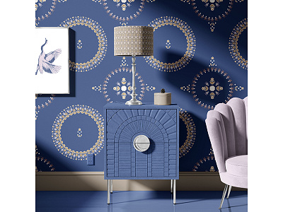 Wallpaper Design pattern design surface design textile design wallpaper