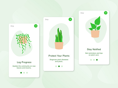 Plant Care App Onboarding