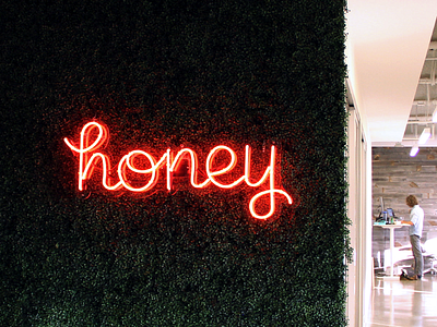 Honey Neon Sign