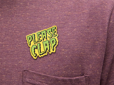 Please Clap Pin