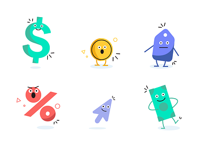 Honey Character Exploration characters color fun icon money saving