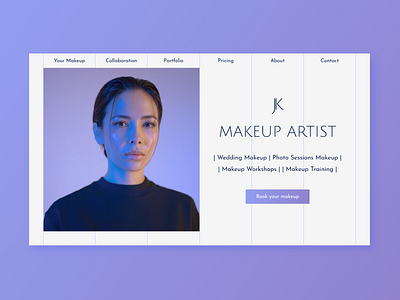 Challenge 27/30 challenge concept daily challange makeup ui ui design violet