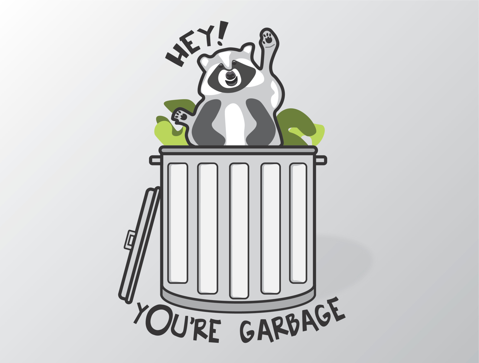 You're Garbage by Kyle Russell on Dribbble