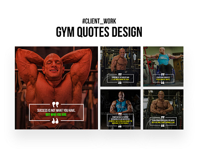 Gym Quotes Design graphic graphic design quotes design