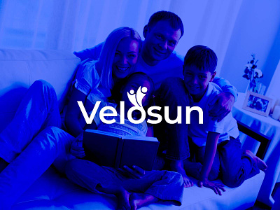 Velosun Logo - Velosun Child Care Foundation branding logo creation logo design modern logo unique logo velosun logo
