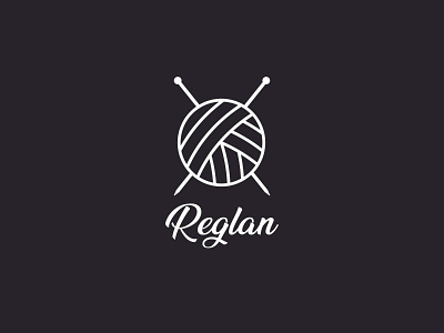 Reglan Logo - Handmade Knitted Garments Company branding creating handmade graphic design knitted garments knitting thread logo logo design