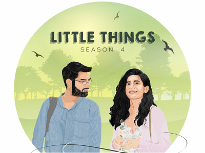 Little Things - Netflix design graphic design illustration vector vectorart