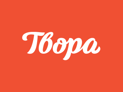 Tvora lettering lettering logo logotype tvora type typographics твора