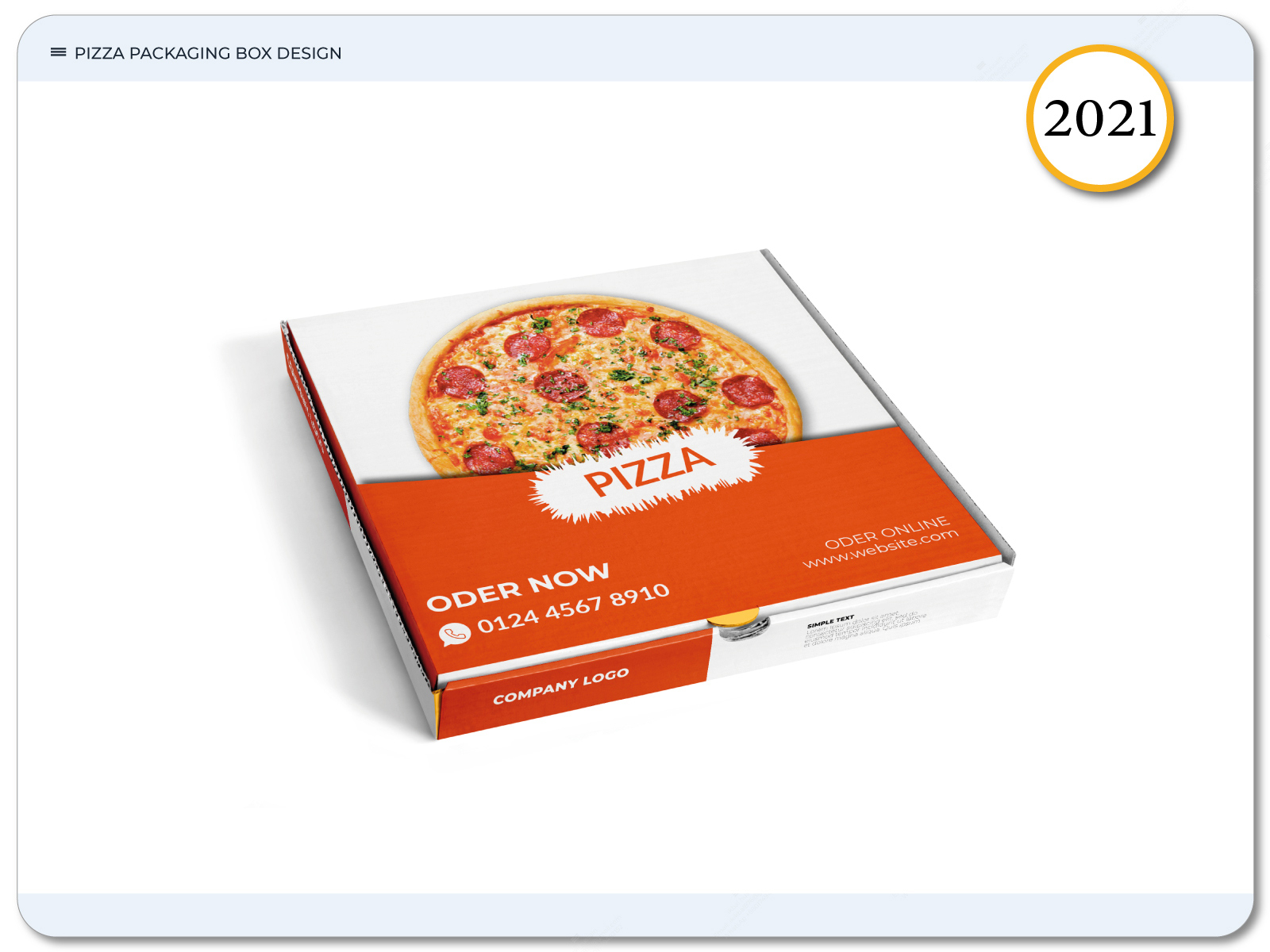 pizza box design template by Ikbal Hussain on Dribbble