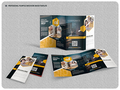 professional fourfold brochure design template brochure design flyer design fourfold brochure graphic designer poster a day