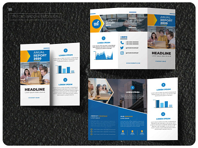 professional trifold brochure design template branding creative business card design graphicdesign illustration professional business card seller trifold brochure trifold brochure design