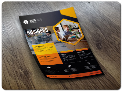 professional flyer design template