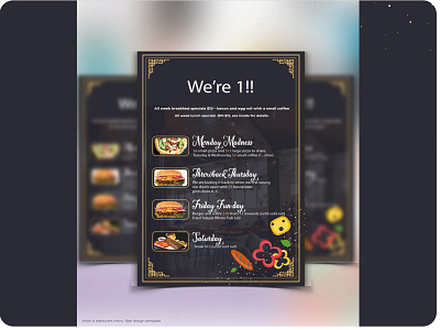 Restaurant Menu design